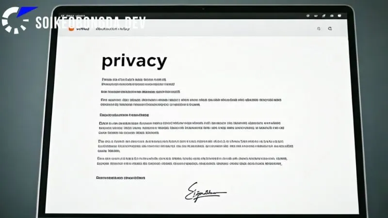 Chính Sách Bảo Mật 1 Cam kết bảo mật thông tin tại Kèo bóng đá 5